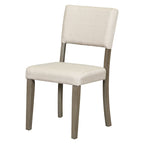 Set da tavolo da pranzo rotondo retrò da 5 pezzi, set da tavolo da pranzo da cucina in stile rustico con gambe del tavolo a cavalletto curve per sala da pranzo