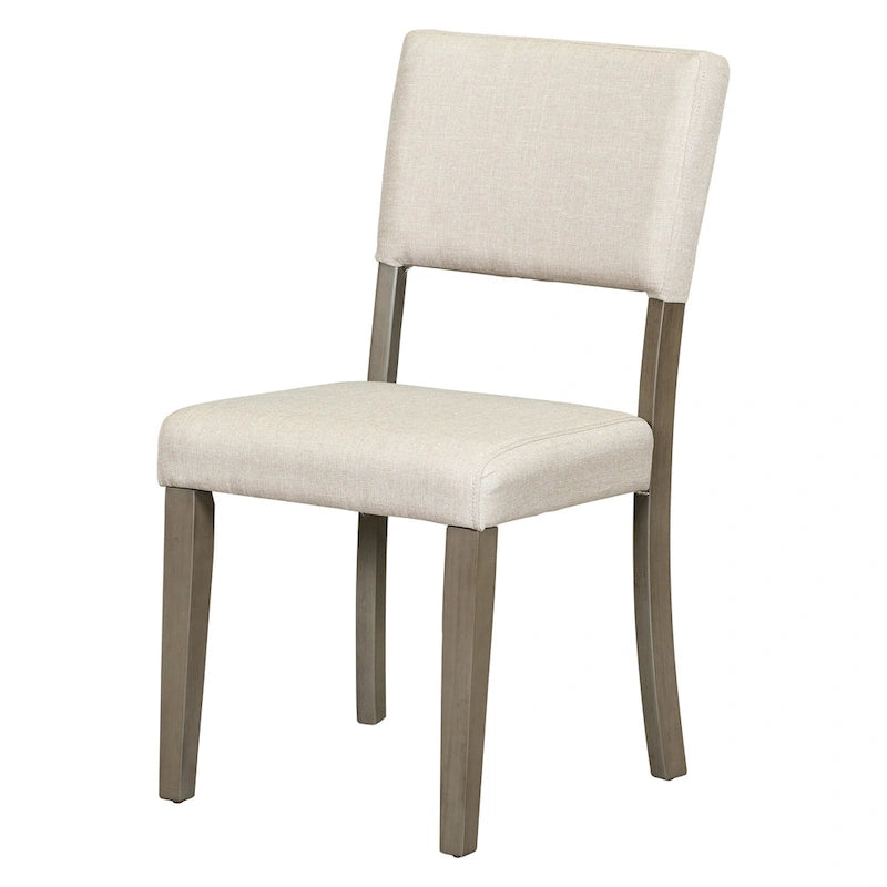 Set da tavolo da pranzo rotondo retrò da 5 pezzi, set da tavolo da pranzo da cucina in stile rustico con gambe del tavolo a cavalletto curve per sala da pranzo