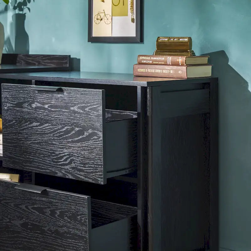 Middlebrook Designs Modern Reversible Desk with Storage