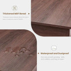 Farmhouse Dining Table for 6-8 People - N/A