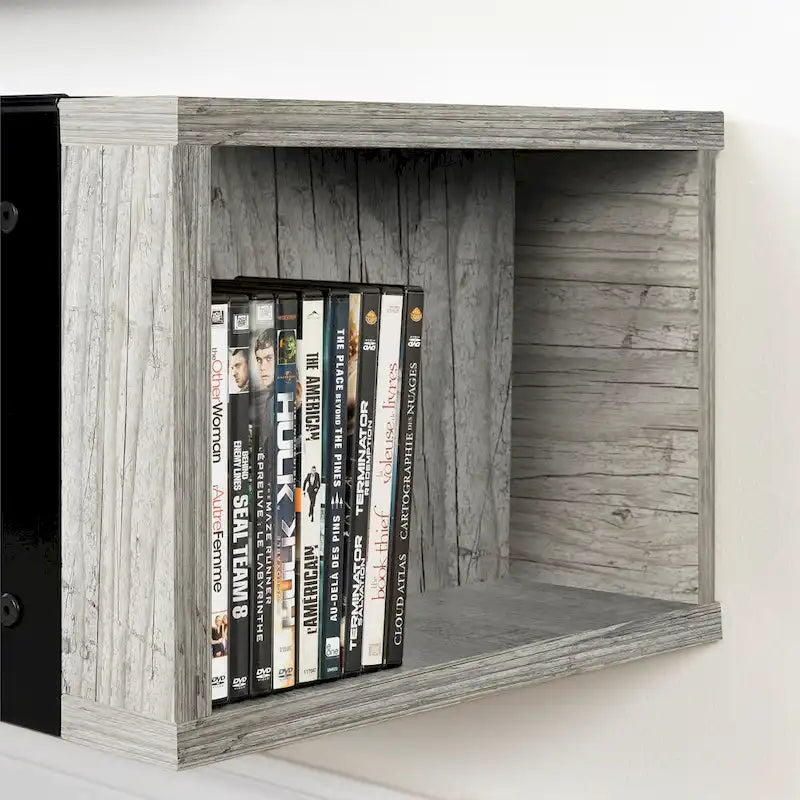 South Shore Munich 68 Wall Mounted Media Console - 68-Inch