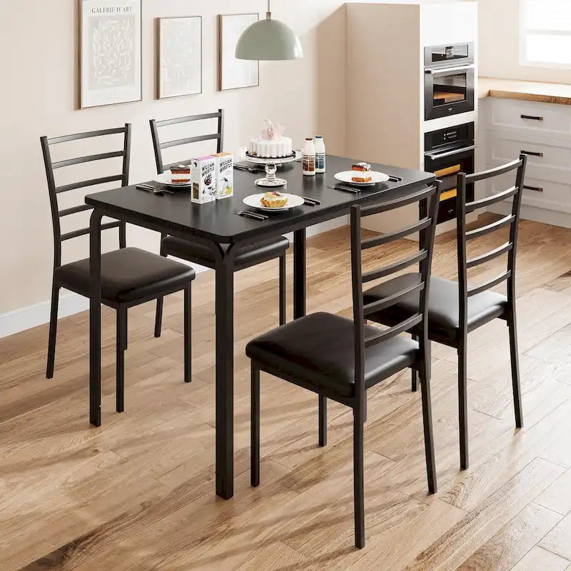 Set da pranzo da 5 pezzi per 4 persone