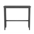 3-Piece Dining Table and Chair Set, Small Counter Height Table and Chair Set with Kitchen Breakfast Nook and 2 Chairs