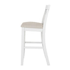 3-Piece Dining Table and Chair Set, Small Counter Height Table and Chair Set with Kitchen Breakfast Nook and 2 Chairs