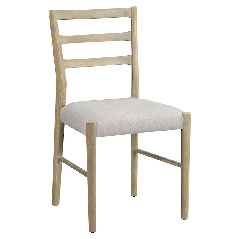 7 Piece Wooden Furniture Set, Extendable Kitchen Table Set with Leaf and 2 Drawers, 6 Upholstered Dining Chairs
