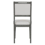 Set da pranzo di 6 pezzi, set tavolo da pranzo e sedie da cucina in legno con tavolo rettangolare, 4 sedie imbottite e 1 panca