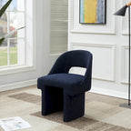 Boucle Set of 2 Modern Elegant Upholstered Accent Chair with MDF Wood Frame for Home Office Living Room & Bedroom
