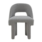Boucle Set of 2 Modern Elegant Upholstered Accent Chair with MDF Wood Frame for Home Office Living Room & Bedroom