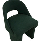 Boucle Set of 2 Modern Elegant Upholstered Accent Chair with MDF Wood Frame for Home Office Living Room & Bedroom