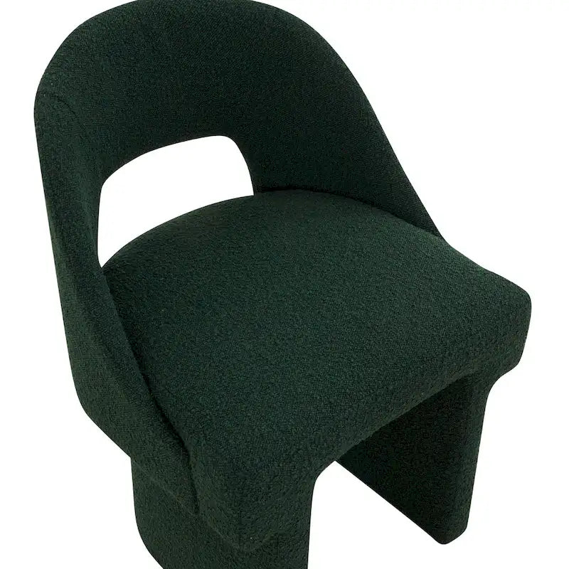 Boucle Set of 2 Modern Elegant Upholstered Accent Chair with MDF Wood Frame for Home Office Living Room & Bedroom