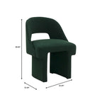 Boucle Set of 2 Modern Elegant Upholstered Accent Chair with MDF Wood Frame for Home Office Living Room & Bedroom
