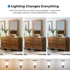 Set camera da letto di 4 pezzi con piattaforma in legno di noce in stile anni Cinquanta Furniture of America Beau