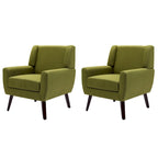 Modern Armchair Upholstered Accent Chair Set of 2