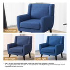 Modern Armchair Upholstered Accent Chair Set of 2