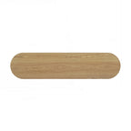 Versatile Slim Console Table with Open Shelf and Stylish Wood Grain for Living Room