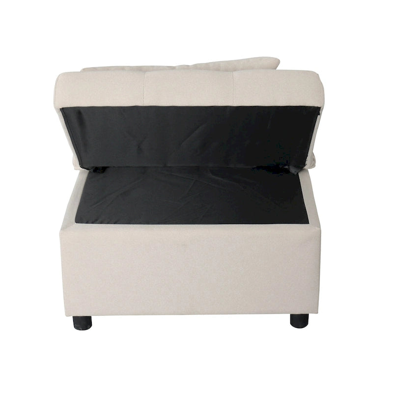 Pouf letto pieghevole multifunzionale convertibile in poltrona lounge e letto singolo (capacità 120 kg)