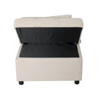 Pouf letto pieghevole multifunzionale convertibile in poltrona lounge e letto singolo (capacità 120 kg)