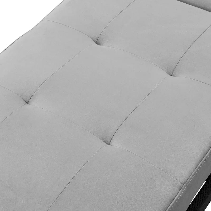 Pouf letto pieghevole multifunzionale convertibile in poltrona lounge e letto singolo (capacità 120 kg)