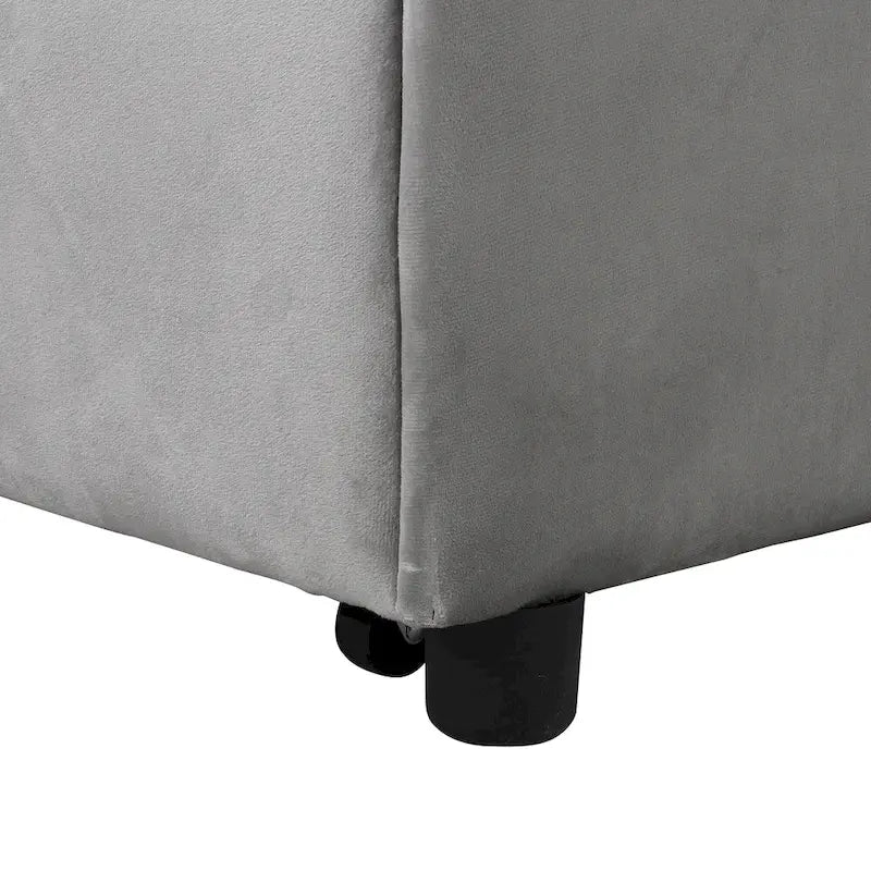 Pouf letto pieghevole multifunzionale convertibile in poltrona lounge e letto singolo (capacità 120 kg)