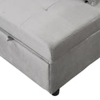 Pouf letto pieghevole multifunzionale convertibile in poltrona lounge e letto singolo (capacità 120 kg)