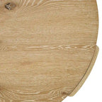 Tavolino rotondo Minst Moderno in legno di quercia di Furniture of America