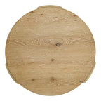 Tavolino rotondo Minst Moderno in legno di quercia di Furniture of America