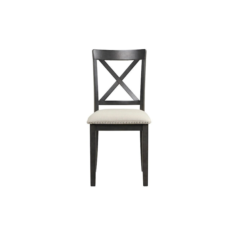 5-Piece Modern Wooden Dining Set with Round Table & Chairs