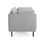 Modern 39.17 Upholstered Accent Chair with Solid Metal Legs and Pillow for Living Room