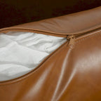 Modern 39.17 Upholstered Accent Chair with Solid Metal Legs and Pillow for Living Room