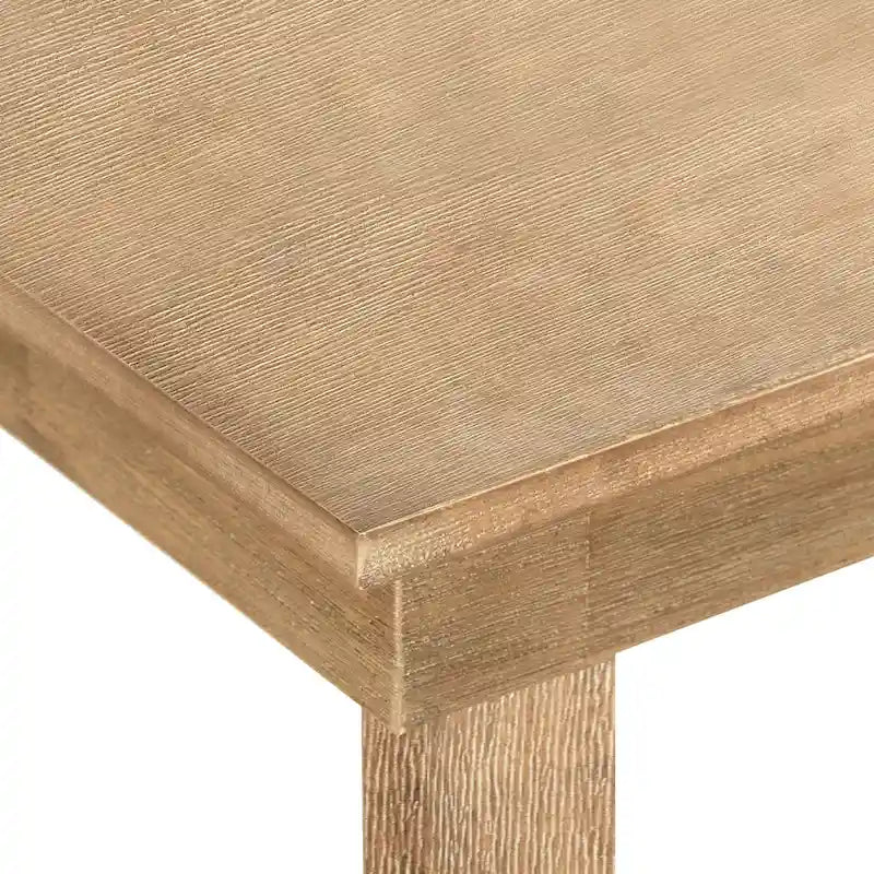Set da pranzo marrone da 5 pezzi in stile rustico con tavolo ad altezza bancone e 4 sedie
