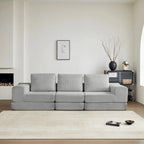 108 Foam Modular Sofa Bed with Memory Foam & Spring Base