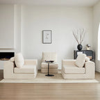 108 Foam Modular Sofa Bed with Memory Foam & Spring Base