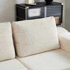 108 Foam Modular Sofa Bed with Memory Foam & Spring Base