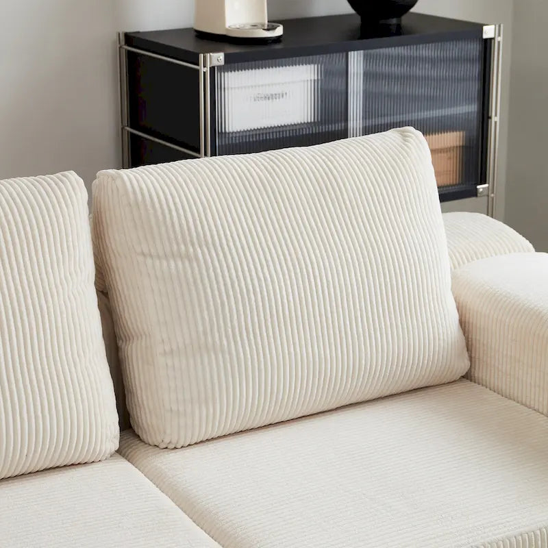 108 Foam Modular Sofa Bed with Memory Foam & Spring Base