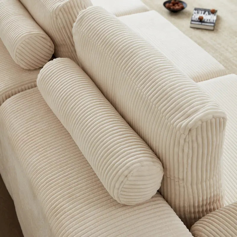 108 Foam Modular Sofa Bed with Memory Foam & Spring Base