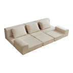 108 Foam Modular Sofa Bed with Memory Foam & Spring Base