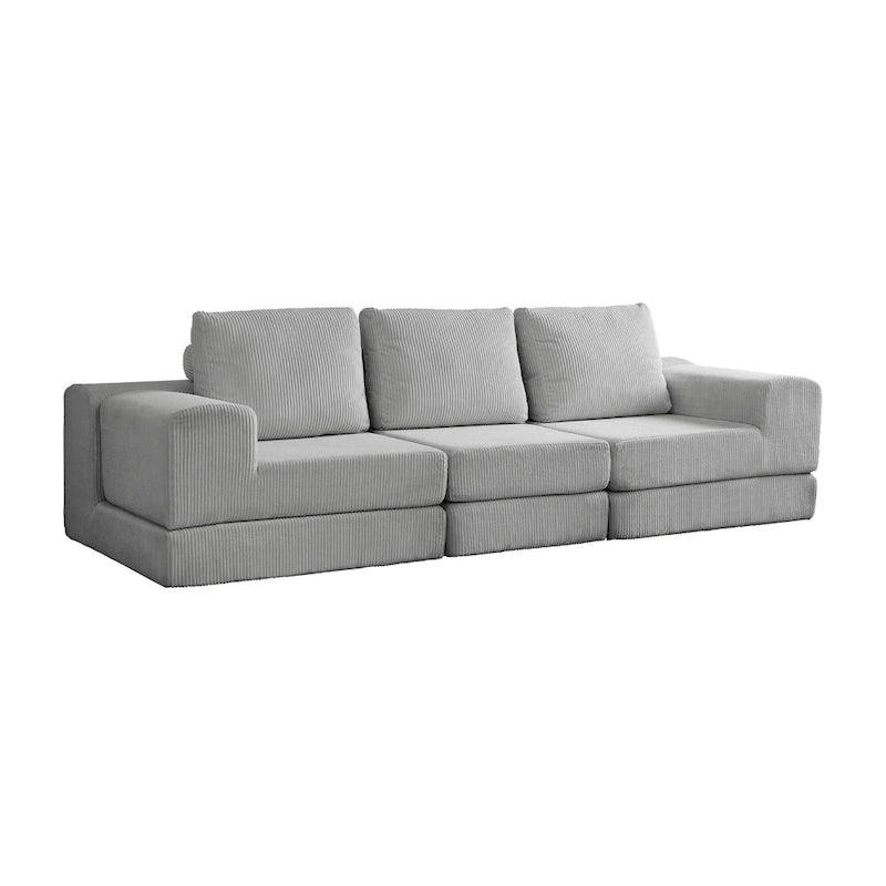 108 Foam Modular Sofa Bed with Memory Foam & Spring Base