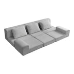 108 Foam Modular Sofa Bed with Memory Foam & Spring Base