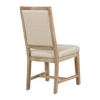 Curved 4 Piece Kitchen Chair Dining Chair Set with Upholstered, Solid Wood Legs for Dining Room Kitchen Living Room Bedroom