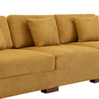 Modern Oversized Modular Sectional Sofa Set With Pillows