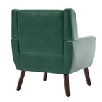 PU Leather Accent Chair Living Room Upholstered Armchair
