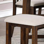 Set di 2 sgabelli da bar Foret Rustic in rovere rustico, altezza bancone, 63,5 cm - HOMES: Inside + Out
