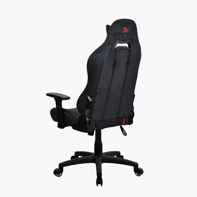 Sedia da Ufficio e Gaming Arozzi Torretta Premium Super Morbida con 2 Cuscini di Supporto Rossa