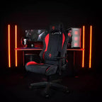 Sedia da Ufficio e Gaming Arozzi Torretta Premium Super Morbida con 2 Cuscini di Supporto Rossa