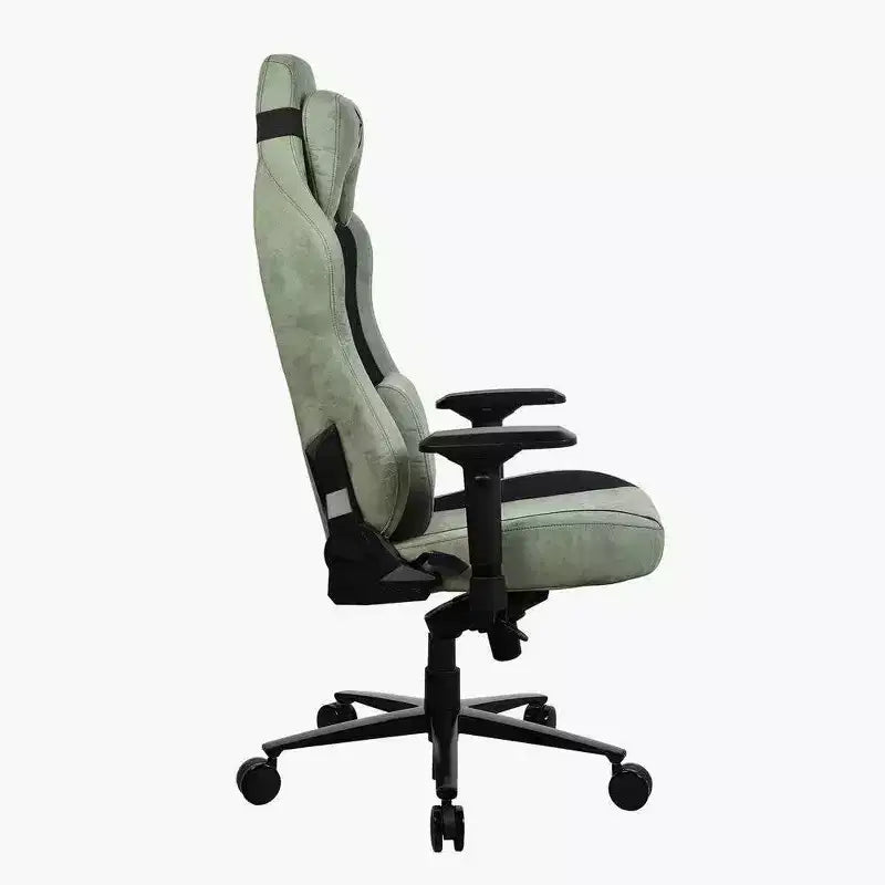 Arozzi Vernazza XL Supersoft Office and Gaming Chair with Memory Foam Lumbar Support 4D Armrest Forest