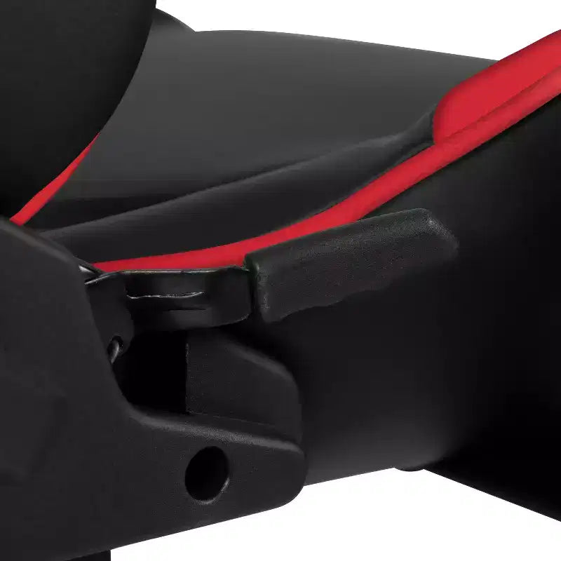 Emma and Oliver Racing Gaming Ergonomic Chair with Fully Reclining Back in Red LeatherSoft