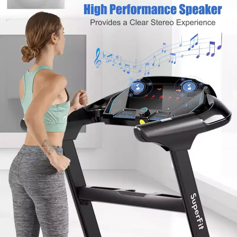Tapis roulant pieghevole Costway 2,25HP con display touch LED