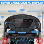 Tapis roulant pieghevole Costway 2,25HP con display touch LED