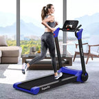 Costway Folding 2.25HP Electric Treadmill Running Machine APP Control Bluetooth