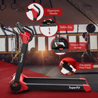 Costway Folding 2.25HP Electric Treadmill Running Machine APP Control Bluetooth